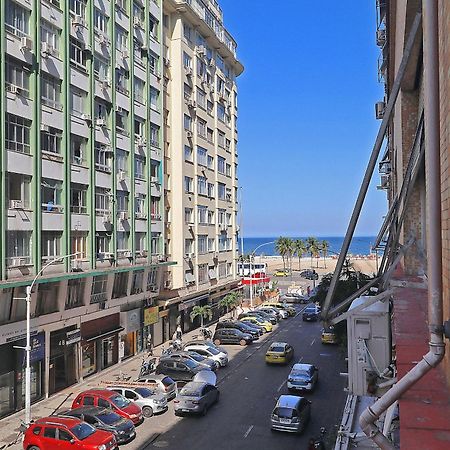 Studio Com Vista Lateral Para O Mar Em Copacabana 里约热内卢 外观 照片