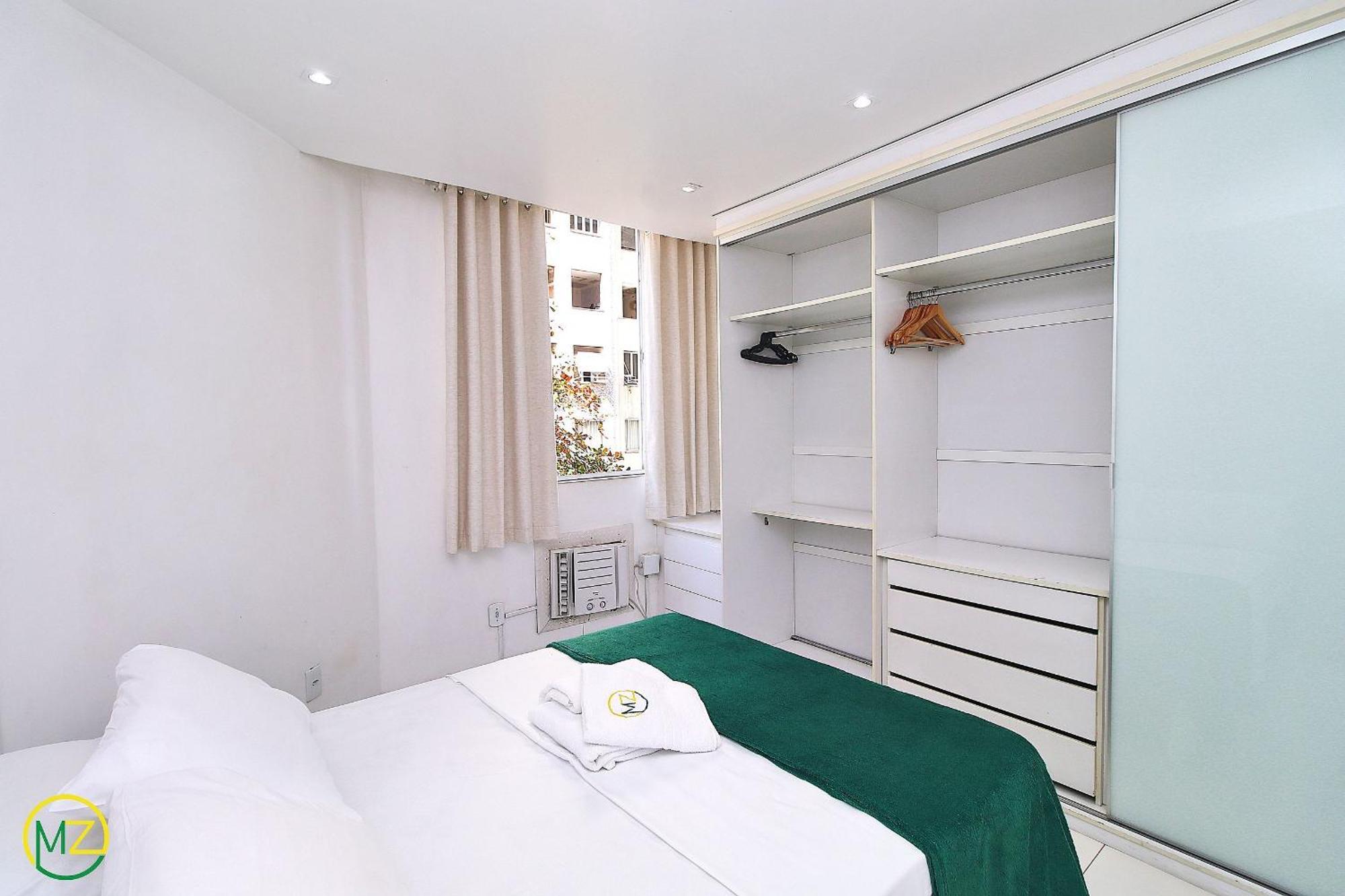 Studio Com Vista Lateral Para O Mar Em Copacabana 里约热内卢 外观 照片
