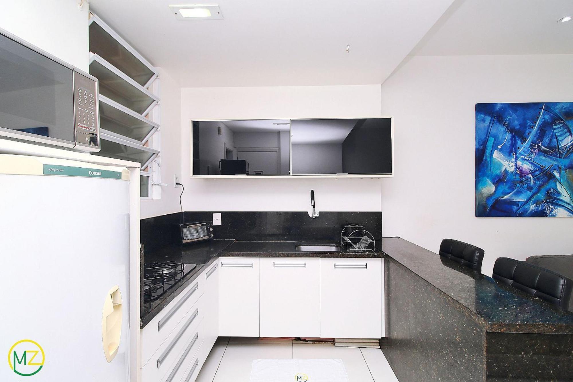 Studio Com Vista Lateral Para O Mar Em Copacabana 里约热内卢 外观 照片